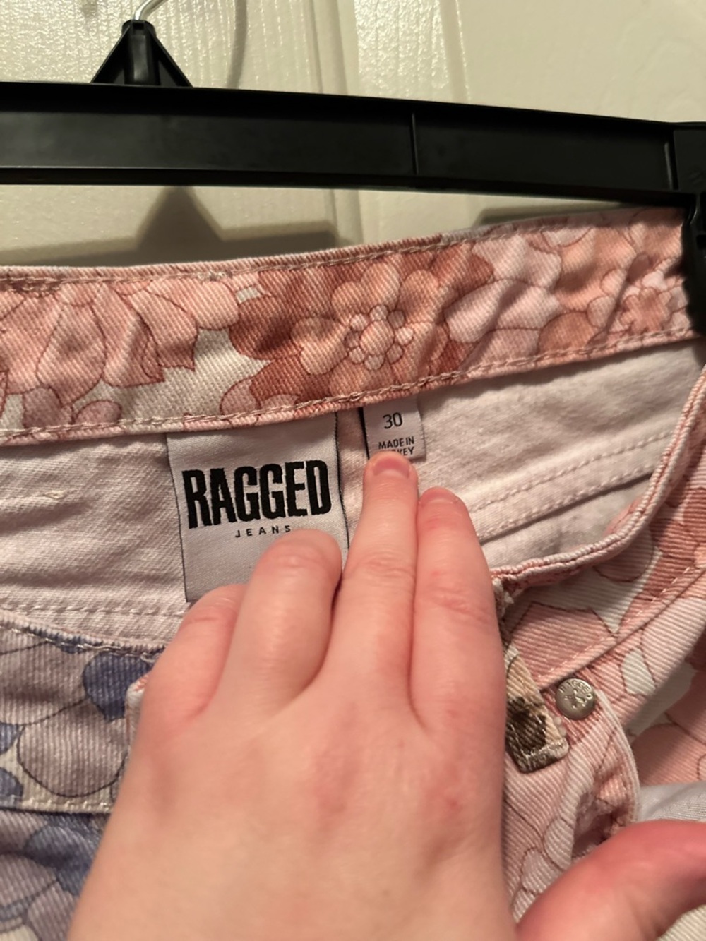 The Ragged Priest Two-Tone Floral Bootcut Jeans (Great Condition- NOT NWT!) - Picture 5 of 8
